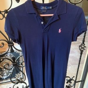 Navy Polo Dress